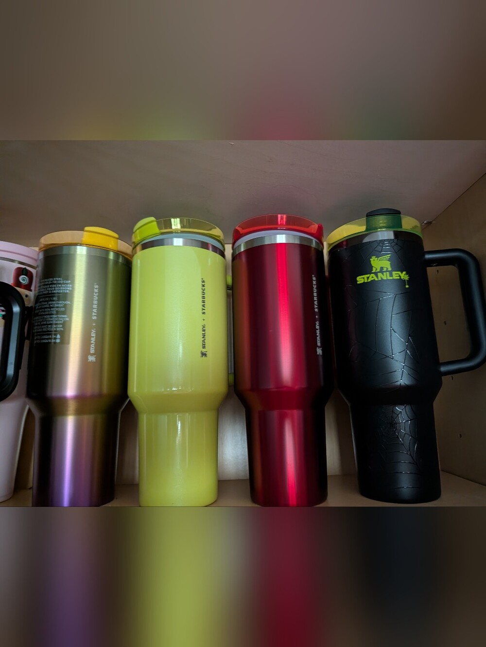 Stanley, Starbucks, Hydrapeak Travel Tumblers